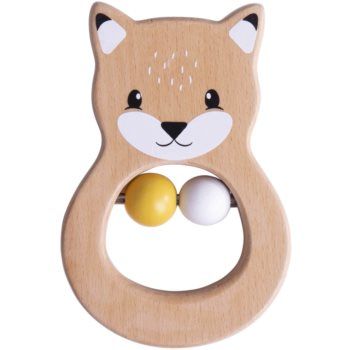 Bigjigs Toys Rattle Fox jucărie zornăitoare