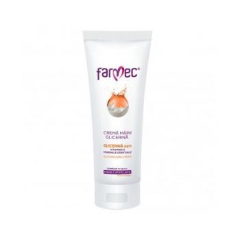 Crema de maini cu glicerina 24% Farmec, 40ml