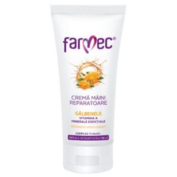 Crema de Maini Reparatoare cu Galbenele Farmec, 100ml