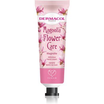 Dermacol Flower Care Magnolia crema de maini hranitoare cu arome florale