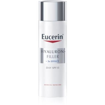 Eucerin Hyaluron-Filler + 3x Effect crema de zi împotriva îmbătrânirii pielii