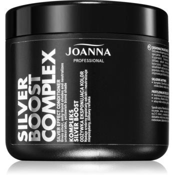 Joanna Silver Boost Complex balsam de par violet neutralizeaza tonurile de galben de firma original