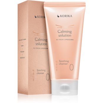 KORIKA HI-TECH LIPOSOME Calming solution Soothing cleanser crema de curatare cu efect de calmare la reducere