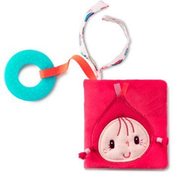 Lilliputiens Playbook Little Red Riding Hood carte educativă contrastantă pentru dentiție