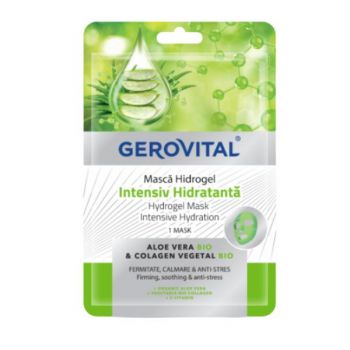 Masca de fata - Gerovital Hidrogel Intensiv Hidratanta, 1buc