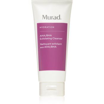 Murad Hydratation AHA/BHA Exfoliating Cleanser gel exfoliant de curatare Murad Hydratation AHA/BHA Exfoliating Cleanser gel exfoliant de curatare