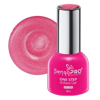 Oja Semipermanenta One Step Brilliant Gel SensoPRO Milano 8ml, Sweet Radiance #98