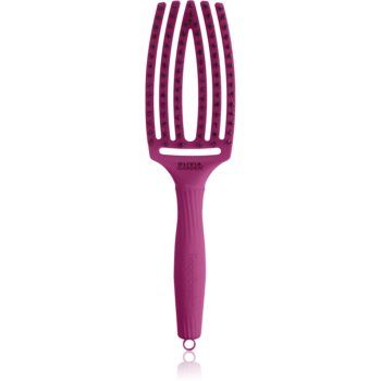 Olivia Garden Fingerbrush ThinkPink perie de tip paletă