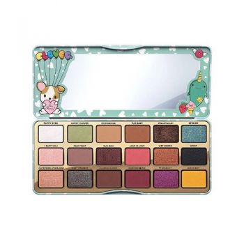 Paleta de farduri, Too Faced, Clover Palette, 18 culori