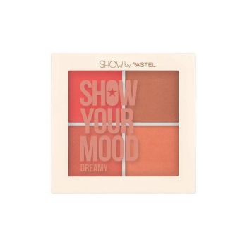 Paleta fard de obraz show your mood dreamy Pastel, 4x4.3 g ieftin