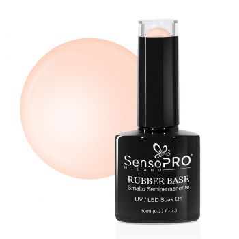 Rubber Base Gel SensoPRO Milano 10ml, #58 French Pink