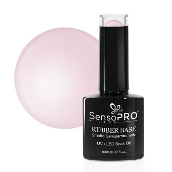 Rubber Base Gel SensoPRO Milano 10ml, #71 Cotton Candy