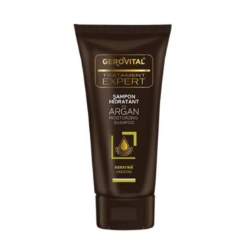 Sampon Hidratant cu Argan Gerovital Tratament Expert, 40ml ieftin