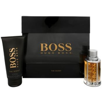 Set cadou Boss The Scent - Edt 50 ml + gel de dus 100 ml