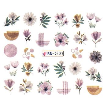 Tatuaj Unghii LUXORISE Delicate Beauty, BN-2127