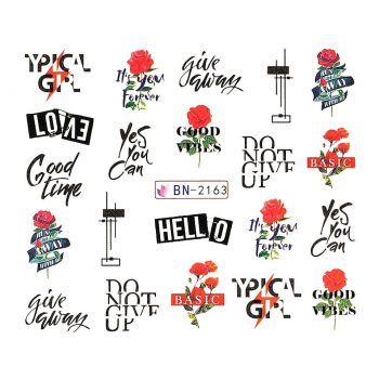 Tatuaj Unghii LUXORISE Good Times, BN-2163
