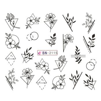 Tatuaj Unghii LUXORISE Only Beauty, BN-2115