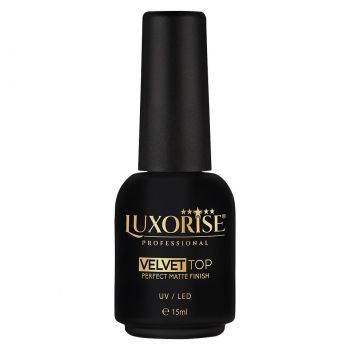 Velvet Top Coat Perfect Matte Finish LUXORISE, 15ml