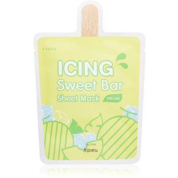 A’pieu Icing Sweet Bar Mask Melon mască textilă calmantă ieftina