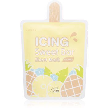 A’pieu Icing Sweet Bar Mask Pineapple masca de celule cu efect reimprospator ieftina