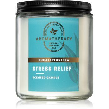 Bath & Body Works Aromatherapy Eucalyptus & Tea lumânare parfumată