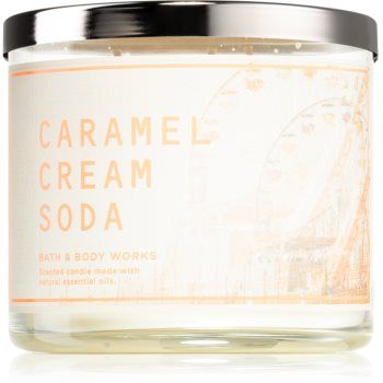 Bath & Body Works Caramel Cream Soda lumânare parfumată de firma original