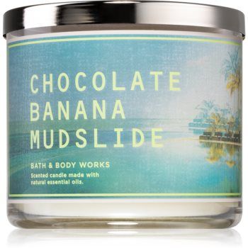 Bath & Body Works Chocolate Banana Mudslide lumânare parfumată