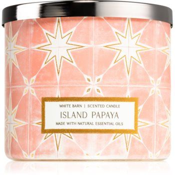 Bath & Body Works Island Papaya lumânare parfumată II.