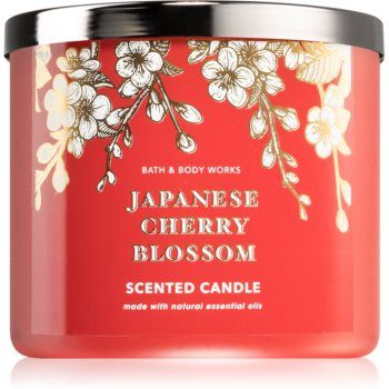 Bath & Body Works Japanese Cherry Blossom lumânare parfumată III