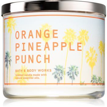 Bath & Body Works Orange Pineapple Punch lumânare parfumată I.