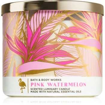 Bath & Body Works Pink Watermelon lumânare parfumată de firma original