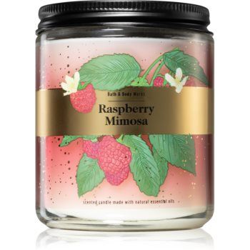 Bath & Body Works Raspberry Mimosa lumânare parfumată II.
