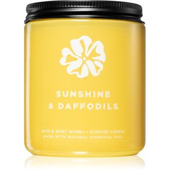 Bath & Body Works Sunshine and Daffodils lumânare parfumată I.