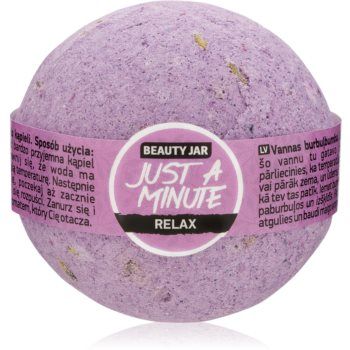 Beauty Jar Just A Minute Relax bombă de baie cu lavanda