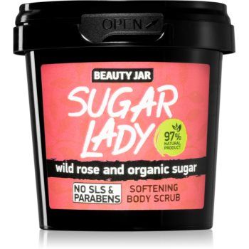 Beauty Jar Sugar Lady exfoliant pentru corp cu arome de zmeura
