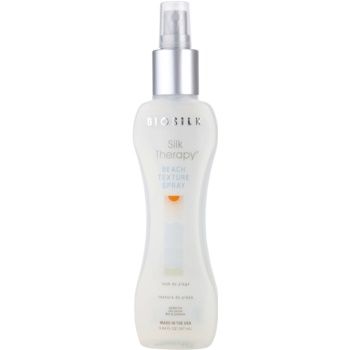 Biosilk Silk Therapy Beach Texture Spray spray cu efect de plajă