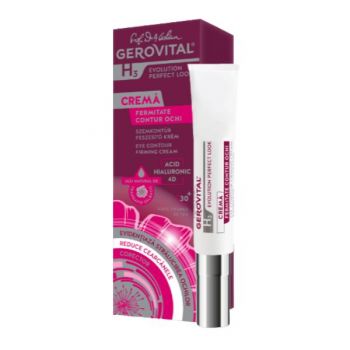 Crema Fermitate Contur Ochi Gerovital H3 Evolution Perfect Look, 15ml ieftin