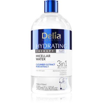 Delia Cosmetics Hydrating Therapy apa cu particule micele 3 in 1 ieftina