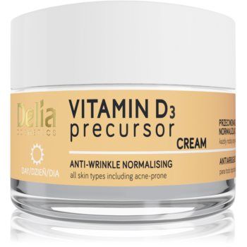 Delia Cosmetics Vitamin D3 Precursor crema de zi anti-rid ieftina