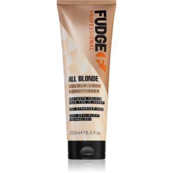 Fudge All Blonde Colour Lock Conditioner balsam pentru păr blond