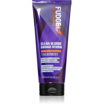 Fudge Clean Blonde Damage Rewind Conditioner balsam de par violet ieftin