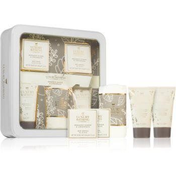 Grace Cole Luxury Bathing Bergamot Ginger & Lemongrass set cadou (pentru toate tipurile de piele)