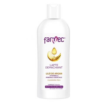 Lapte Demachiant cu Ulei de Argan, Farmec, 150ml