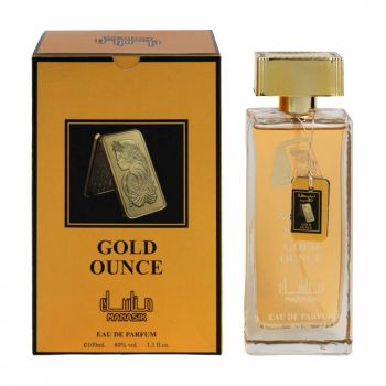 Parfum indian unisex Gold Ounce by Manasik Eau De Parfum, 100 ml