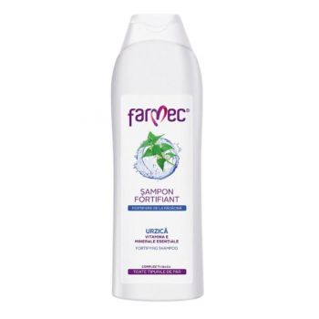 Sampon Fortifiant cu Urzica si Vitamina E Farmec, 400ml