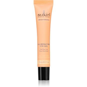 Sukin Brightening gel iluminator pentru ochi impotriva pungilor de sub ochi