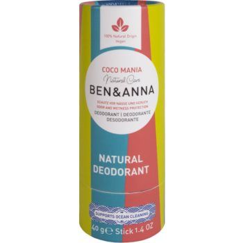 BEN&ANNA Natural Deodorant Coco Mania deodorant stick