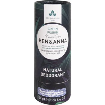 BEN&ANNA Natural Deodorant Green Fusion deodorant stick