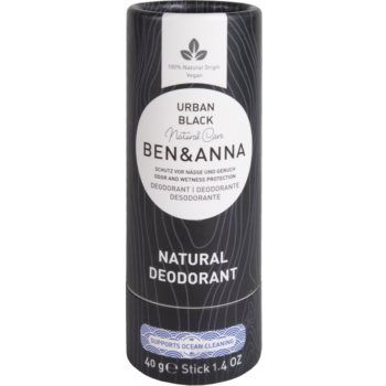 BEN&ANNA Natural Deodorant Urban Black deodorant stick de firma original