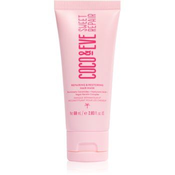 Coco & Eve Sweet Repair Repairing & Restoring Hair Mask masca hidratanta pentru intarire si stralucire